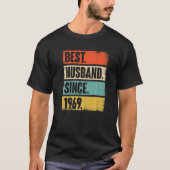 Best Husband Since 1969 53 Year Wedding Anniversar Tシャツ (正面)