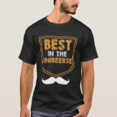 Best In The Unibeerse Dad Beer Daddy Drinker Drink Tシャツ (正面)