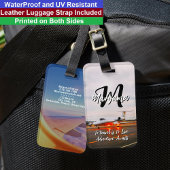 Best Initial Name | Waterproof Travel Monogram ラゲッジタグ