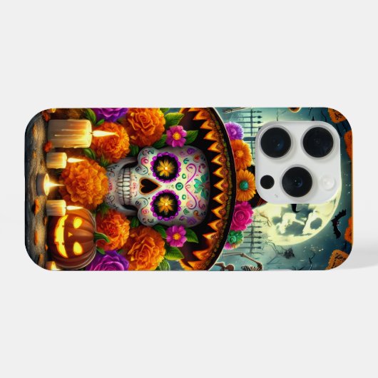 Best iPhone 15 Pro Cases halloween party  iPhoneケース (裏面横)