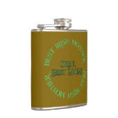 Best Irish Mother brown wrapped flask フラスク (右)