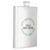 Best Irish Mother classic stainless steel flask フラスク (右)