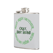Best Irish Mother gray wrapped flask フラスク (左)
