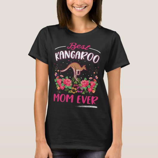 Best Kangaroo Mom Ever Australia Kangaroo 1 Tシャツ (正面)