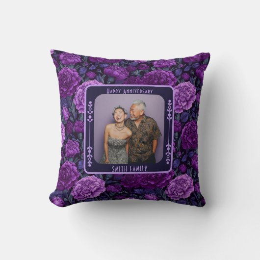 Best Keepsake 1St Anniversary Throw Pillow For Him クッション (正面)