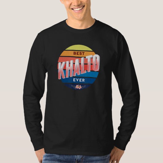 Best Khalto Ever  Aunt Auntie Middle eastern Khalt Tシャツ (正面)