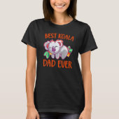 Best Koala Ever  Daddy Koala Bear Animal Tシャツ (正面)