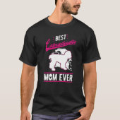 Best Labradoodle Mom Ever   Tシャツ (正面)