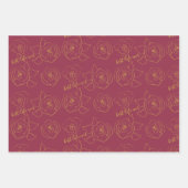 Best life ever Customize  ラッピングペーパーシート (正面)