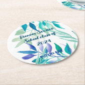 Best Life Ever - Pioneer School ラウンドペーパーコースター (アングル)