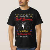 Best Lineman Christmas Tシャツ (正面)