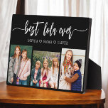 Best Lola Ever - Grandchildren Photo Collage フォトプラーク<br><div class="desc">Celebrate the "Best Lola Ever" with this personalized Grandchildren Photo Collage Plaque. This heartfelt gift features a beautifully arranged collage of cherished photos capturing special moments, complemented by a loving message. Crafted from high-quality materials with a sleek finish, it's ideal for displaying at home as a cherished keepsake. Perfect for...</div>