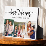 Best Lola Ever - Grandchildren Photo Collage フォトプラーク<br><div class="desc">Celebrate the "Best Lola Ever" with this personalized Grandchildren Photo Collage Plaque. This heartfelt gift features a beautifully arranged collage of cherished photos capturing special moments, complemented by a loving message. Crafted from high-quality materials with a sleek finish, it's ideal for displaying at home as a cherished keepsake. Perfect for...</div>