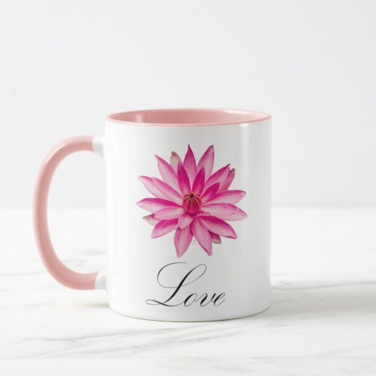 Best lotus love  mug マグカップ (左)