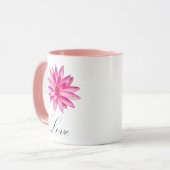 Best lotus love  mug マグカップ (正面左)