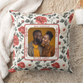 Best Lovebird Marriage Throw Pillow クッション (ブランケット)