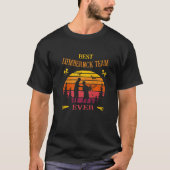 Best Lumberjack Team  Dad And Son Chainsaw  Father Tシャツ (正面)