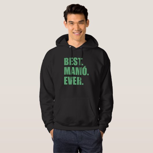 Best Mamo Ever Irish Grandmother パーカ (正面フル)