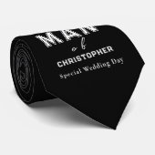 Best Man Black ネクタイ (ロール)