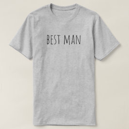 Best Man Bridal Party Wedding Tシャツ