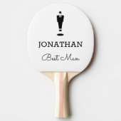 Best Man Gift Wedding Party Custom Personalized 卓球ラケット (正面)