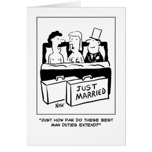 Best man joins the bride and groom in bed (正面)