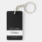 Best Man Thank You Keychain キーホルダー (裏面)