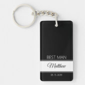 Best Man Thank You Keychain キーホルダー (正面)