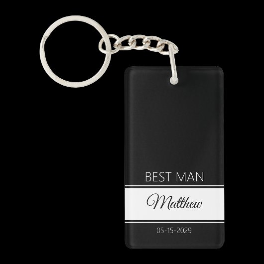 Best Man Thank You Keychain キーホルダー