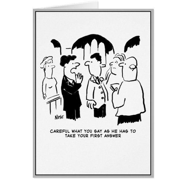 Best Man Warning to Bridegroom (正面)