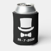Best Man Wedding Custom  缶クーラー (缶裏面)