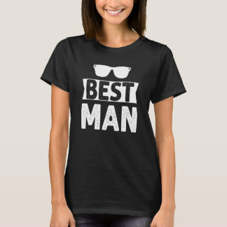 Best Man Wedding Groomsmen  Bridal Bachelor Party  Tシャツ