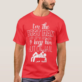 Best Man Wedding Party Bachelor Party GroomsmenT-S Tシャツ