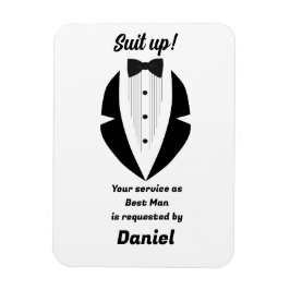 Best Man Wedding Proposal  マグネット