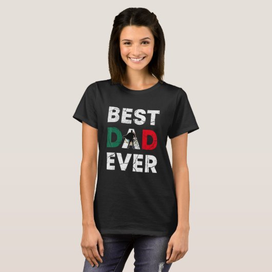 Best Mexican Dad Ever Mexico Daddy Father s Day Tシャツ (正面フル)