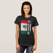 Best Mexican Grandma Ever Mexico Flag Mother's Day Tシャツ (正面フル)