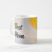 Best Mom コーヒーマグカップ (正面左)