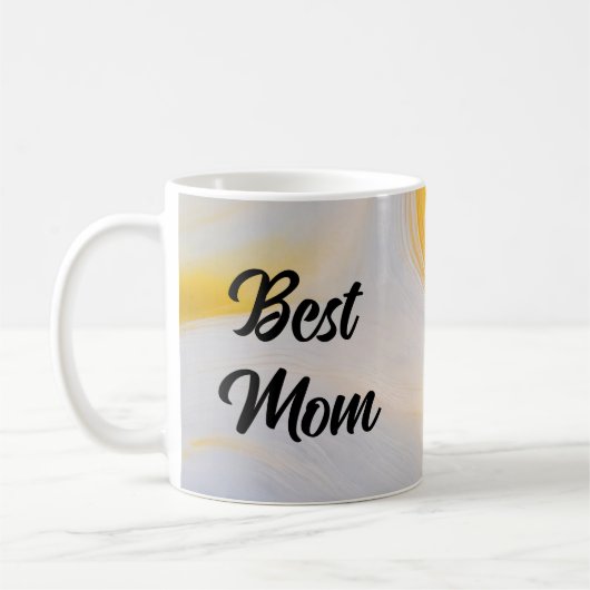Best Mom コーヒーマグカップ (左)