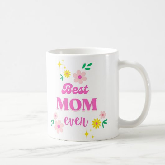 Best Mom コーヒーマグカップ (右)