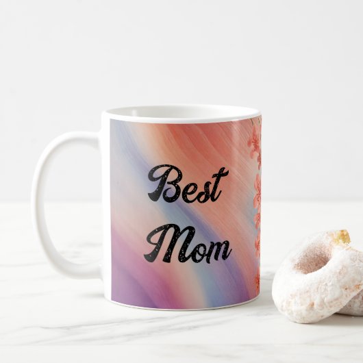 Best Mom コーヒーマグカップ (ドーナツ)