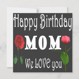 Best Mom Birthday Design マグネット招待状