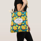 Best Mom Citrus  – Personalized Lemon Design トートバッグ (クローズアップ)