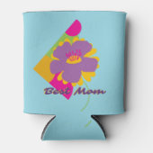 Best Mom Colourful Trendy Design 缶クーラー (正面)
