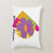 Best Mom Colourful Trendy Designed アクセントクッション (裏面(縦))