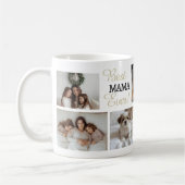 Best Mom Custom Photo Mug - Gifts for Mom コーヒーマグカップ (左)
