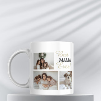 Best Mom Custom Photo Mug - Gifts for Mom コーヒーマグカップ