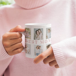 Best Mom Custom Photos Coffee Mug ジャンボコーヒーマグカップ