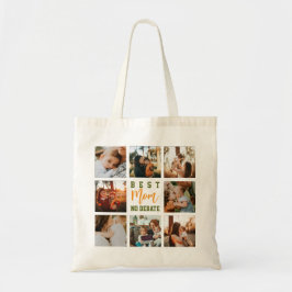 Best Mom Cute Trendy Collage Family Tote Bag トートバッグ