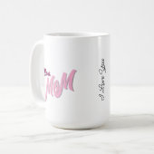 Best Mom Design Mug コーヒーマグカップ (正面左)