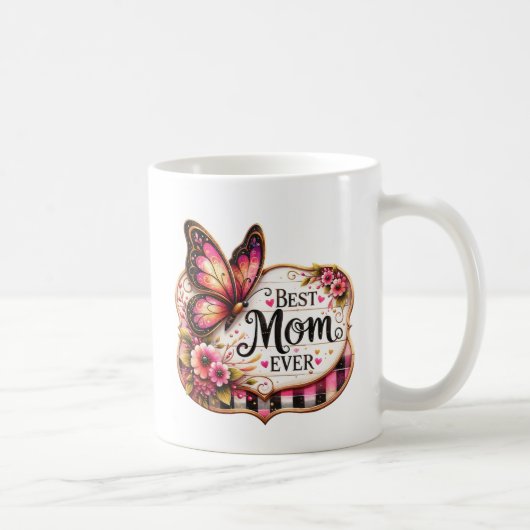 Best Mom EVER コーヒーマグカップ (右)